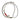 Topologie 6.0mm Rope Strap Beige Purple