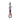 Topologie8mm Loop Key Holder Purple Aster Lattice