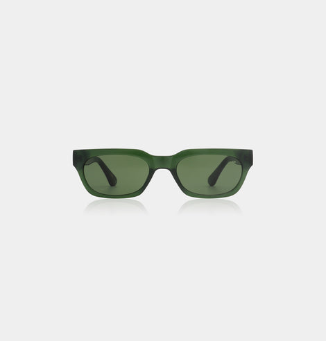 A. KJÆRBEDE Sunglasses Bror - Dark Green Transparent