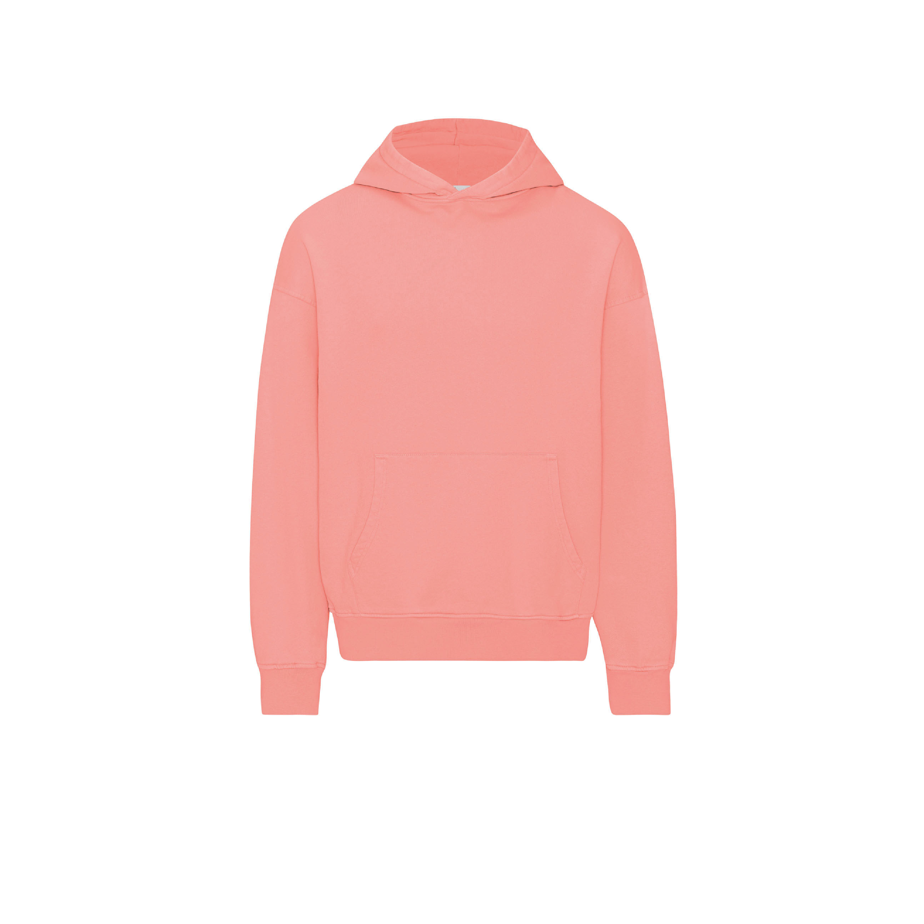 Colorful Standard Organic Oversized Hoodie Bright Coral