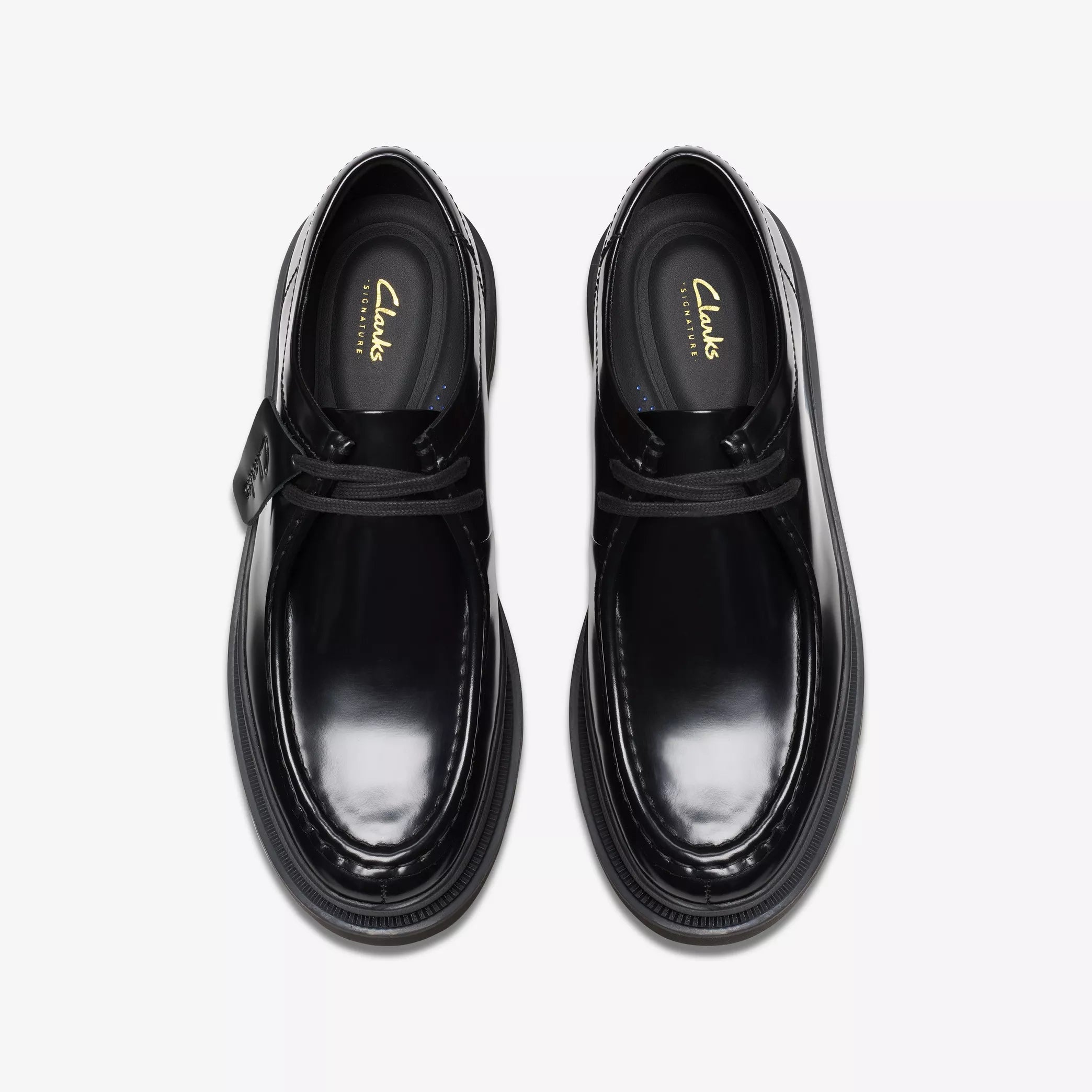 Clarks Originals Badell Seam Black HiShine