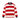 DITO Collective Contrast Polo White / Red