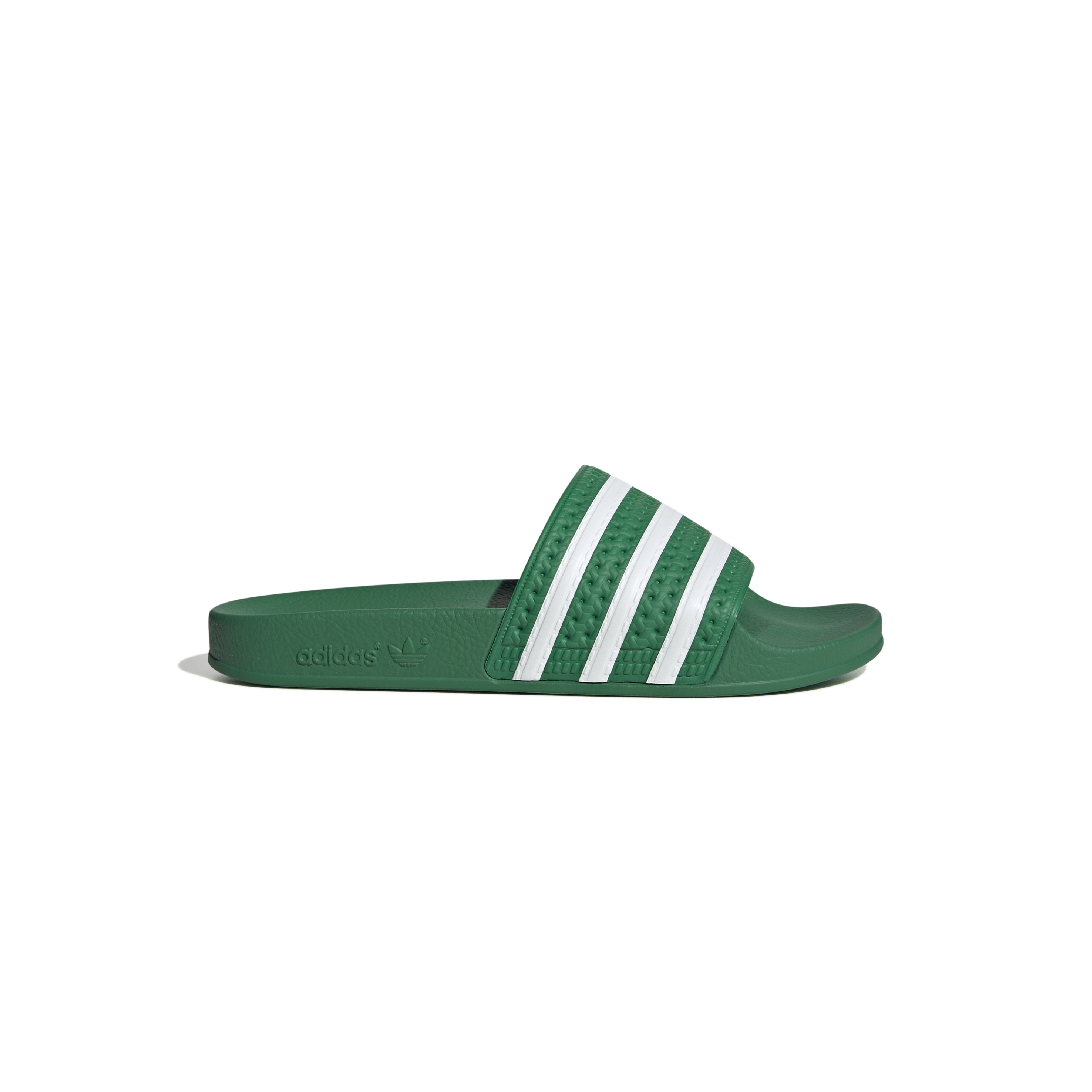 adidas Adilette Green / White / Green