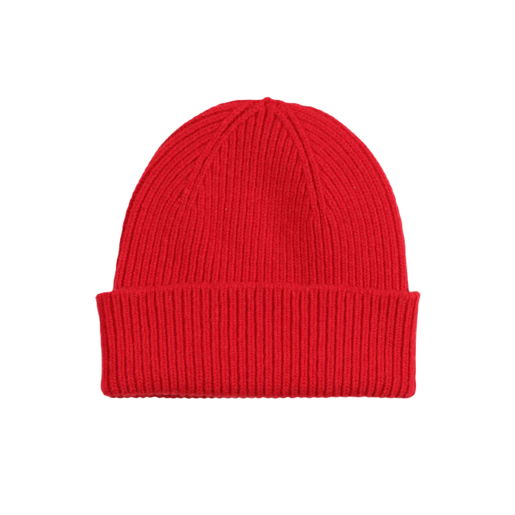 Colorful Standard Merino Wool Beanie Scarlet Red