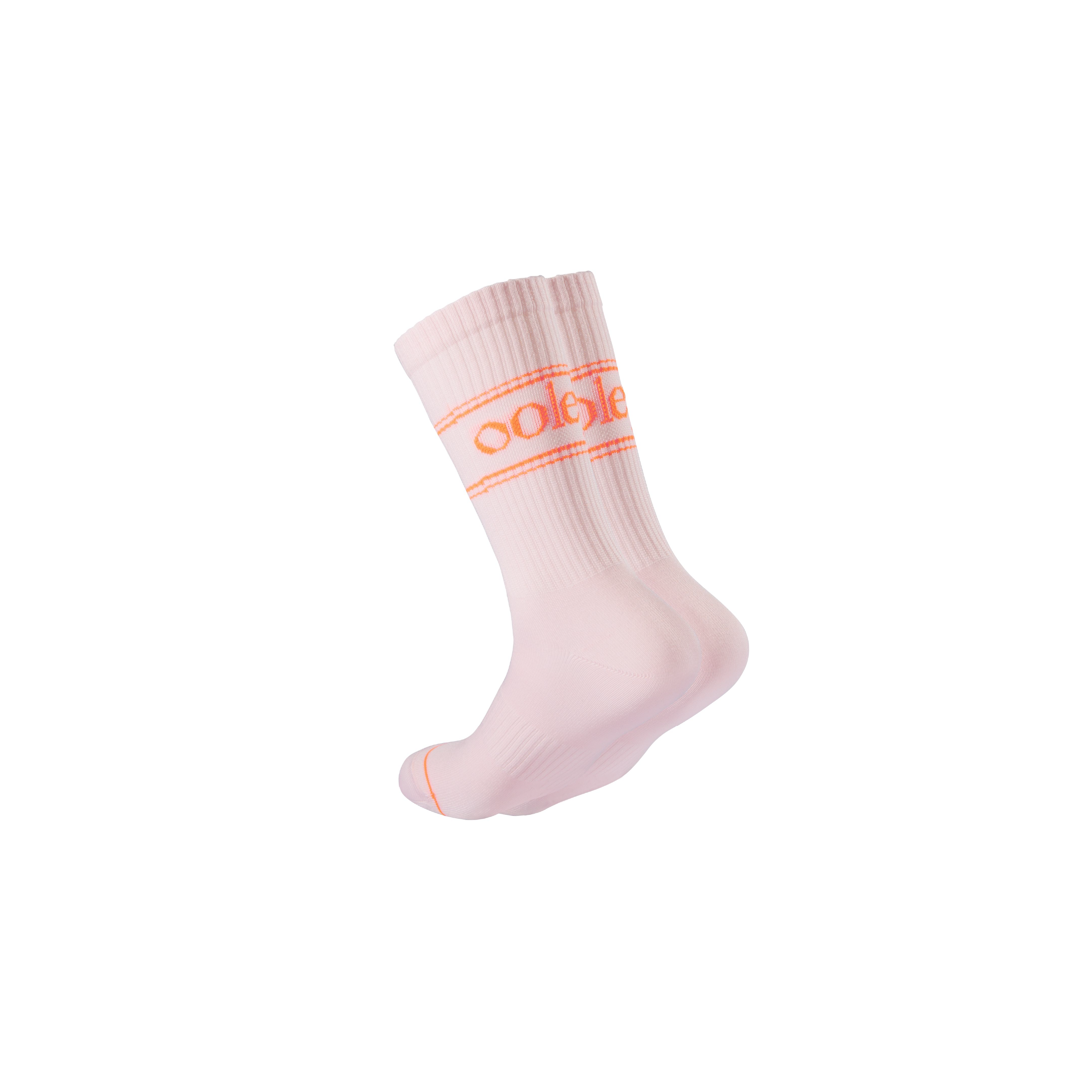 ooley Socks Pastel Neon Flamingo