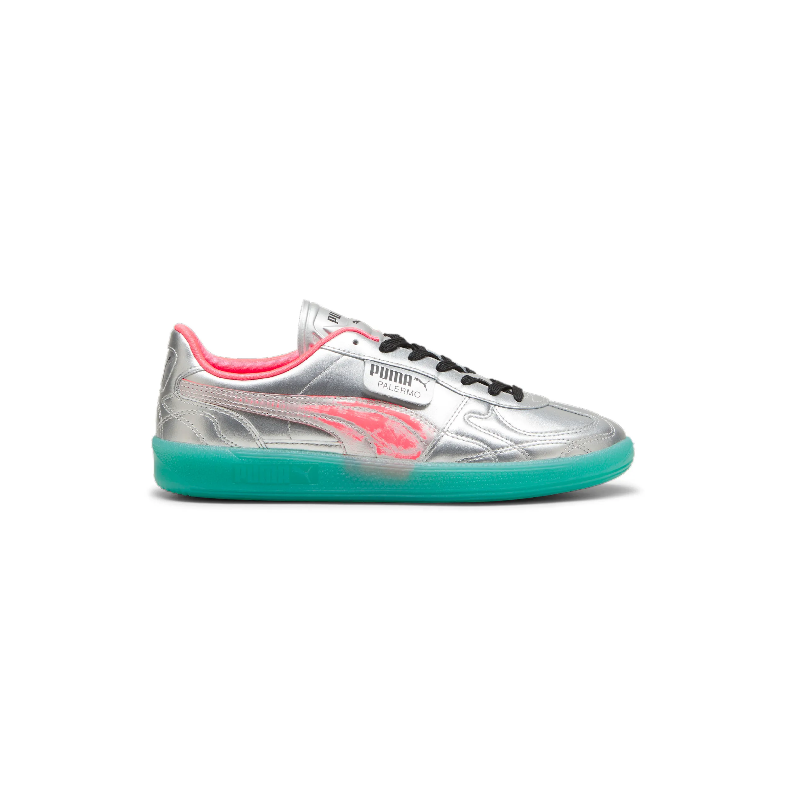 Puma Palermo Silver / Sparkling Green