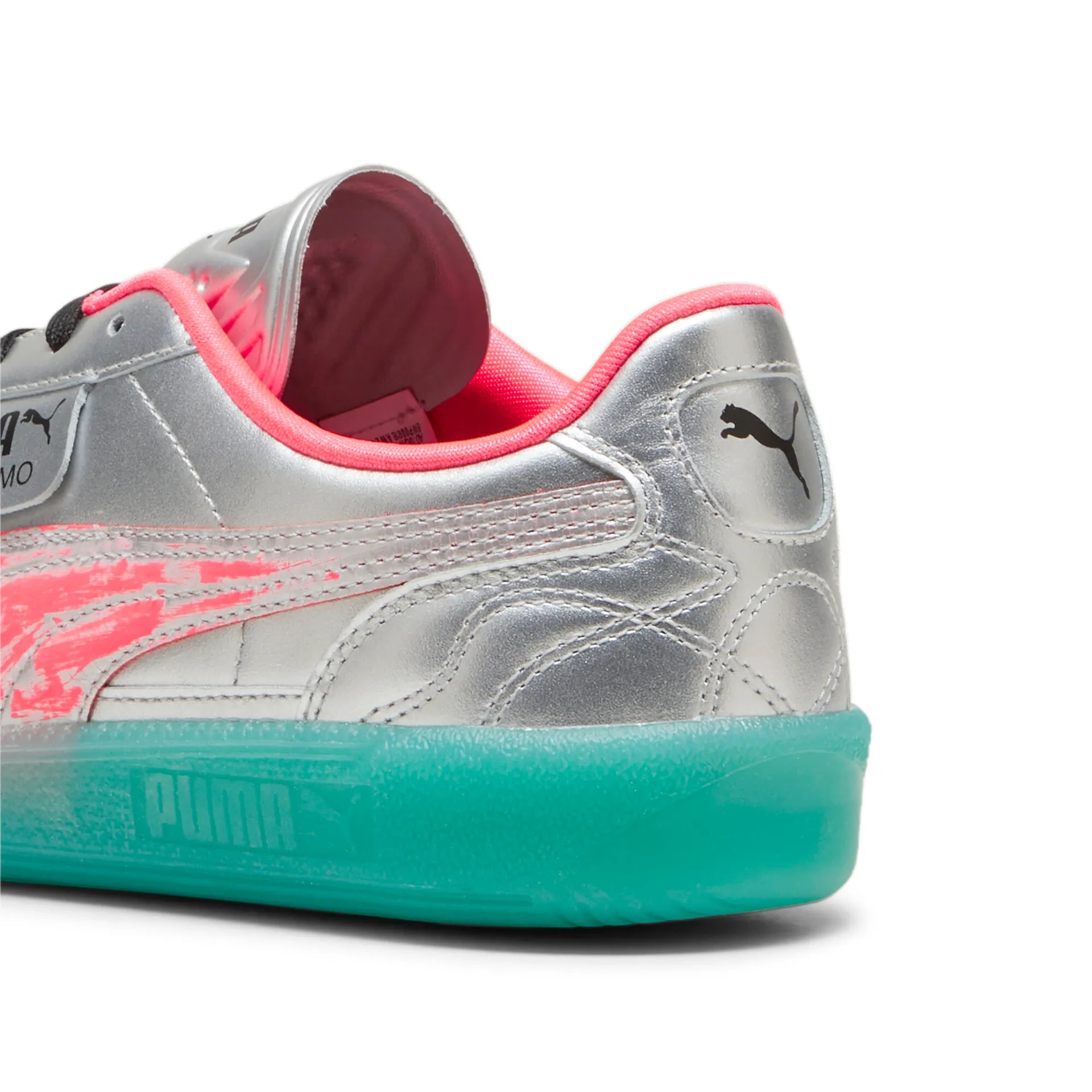 Puma Palermo Silver / Sparkling Green