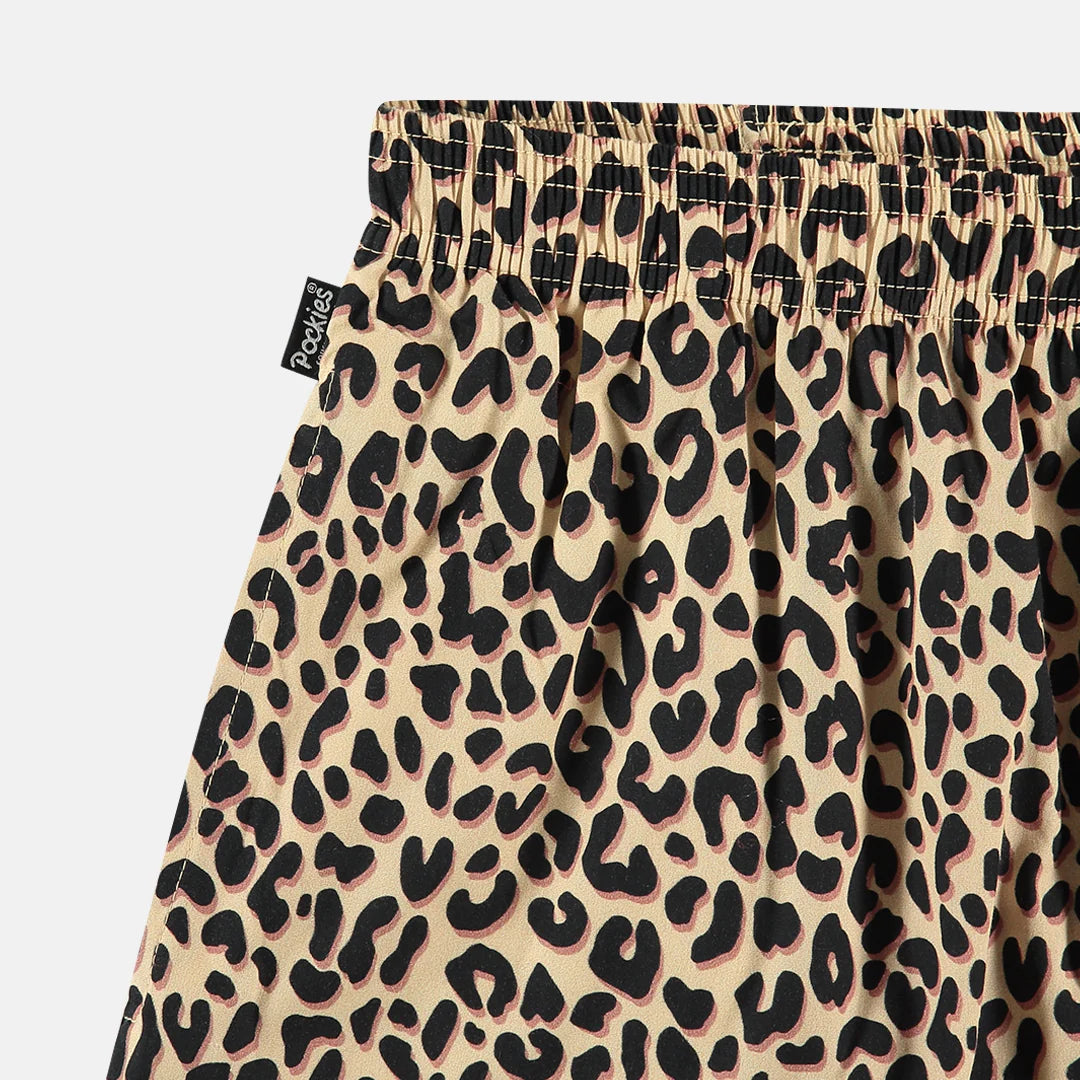 Pockies Boxer Shorts Leopard Beige