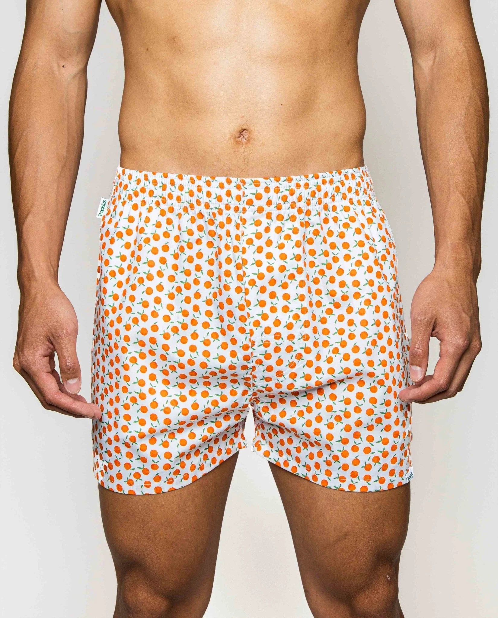 Pockies Boxer Shorts Oranges Orange