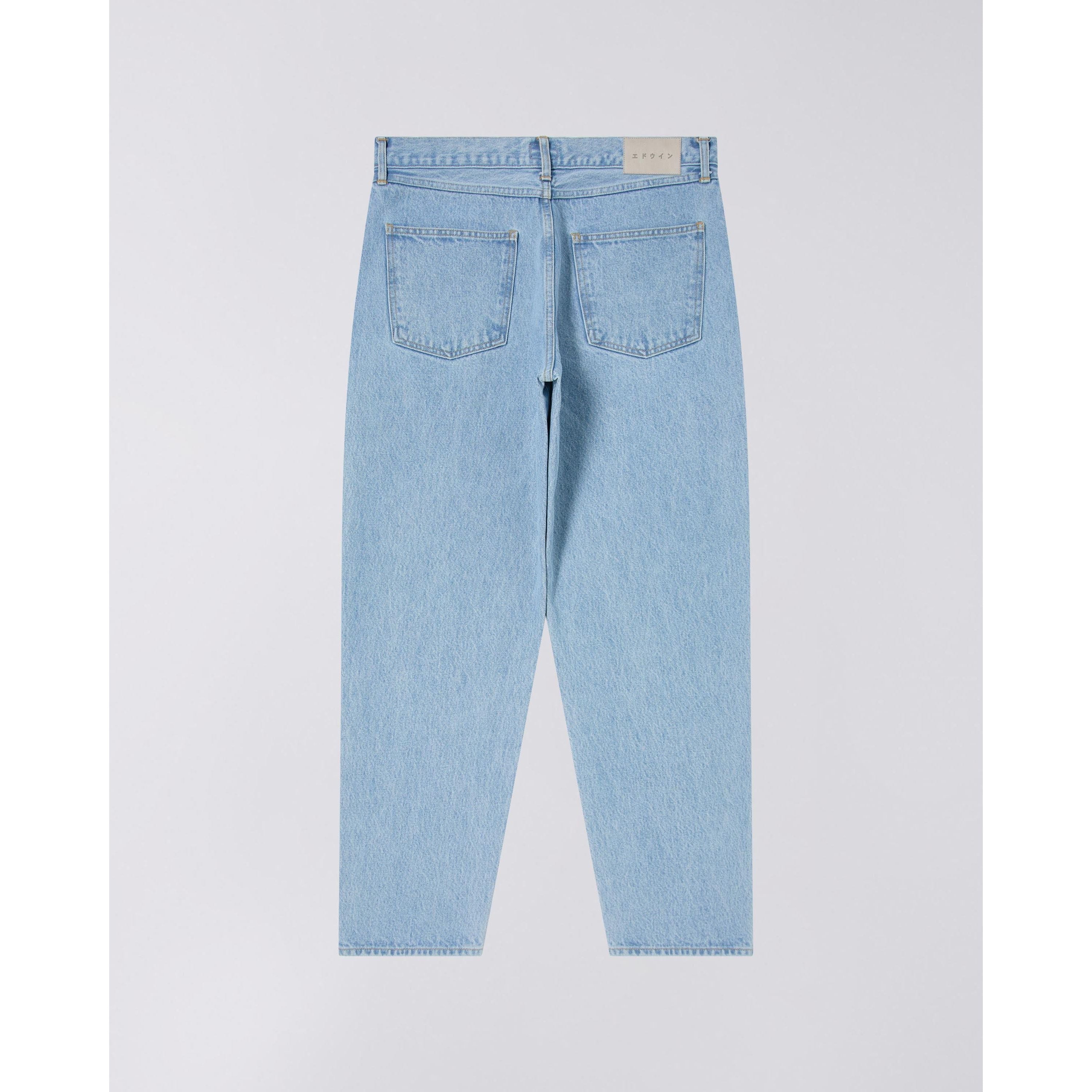 EDWIN Cosmos Pant Blue - Heavy Bleach Wash